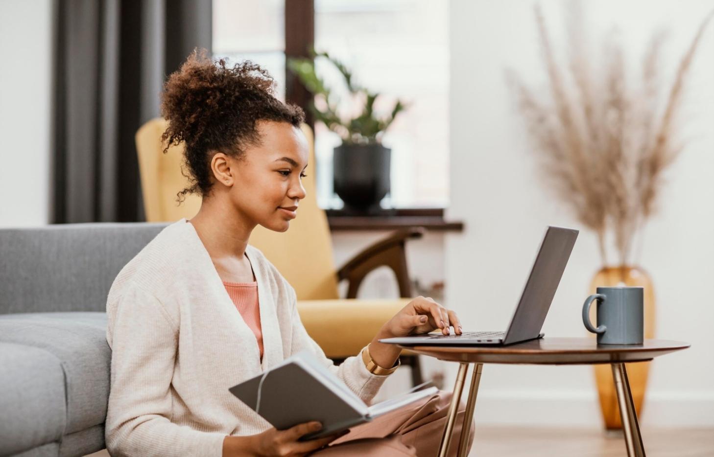 Business planning session showing financial analysis and cash flow documentation